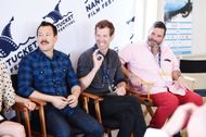 Matt Hobby (middle) plays Pastor Jeff - Source: Getty